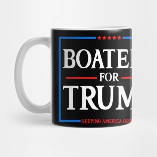 Boaters For Trump Keeping America Great 2020 Mug